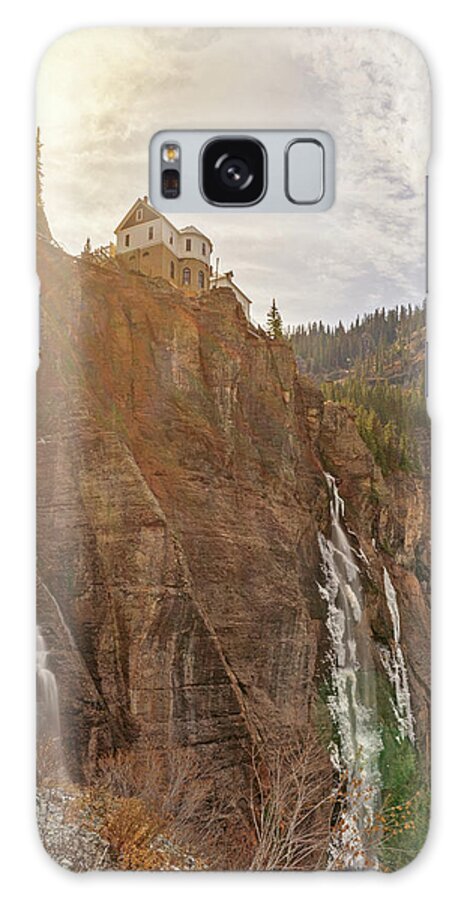 Telluride Galaxy Case featuring the photograph May 2023 Bridal Veil Falls by Alain Zarinelli