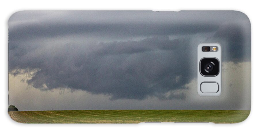 Day Galaxy Case featuring the photograph McLuvn Nebraska Thunderstorms 018 by NebraskaSC