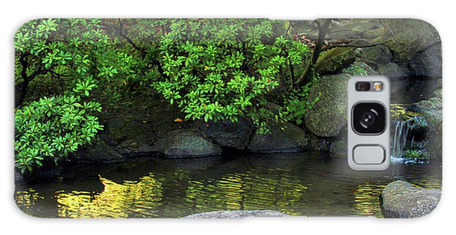 Meditation Galaxy S8 Case featuring the photograph Meditation pond by Bonnie Follett