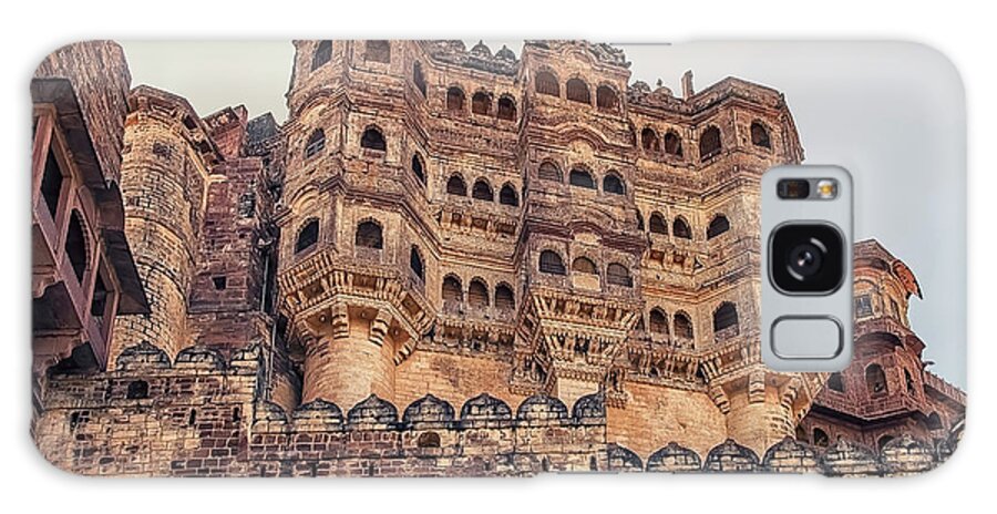 Ancient Galaxy Case featuring the photograph Mehrangarh Fort by Manjik Pictures
