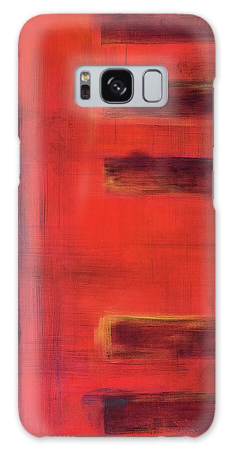 Abstract Galaxy Case featuring the painting Melody by Tes Scholtz