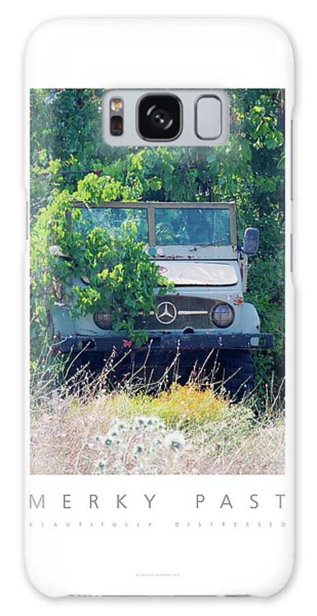 Old Mercedes Off-road Vehicle Galaxy Case featuring the photograph Merky Past Beautifully Distressed Poster by David Davies
