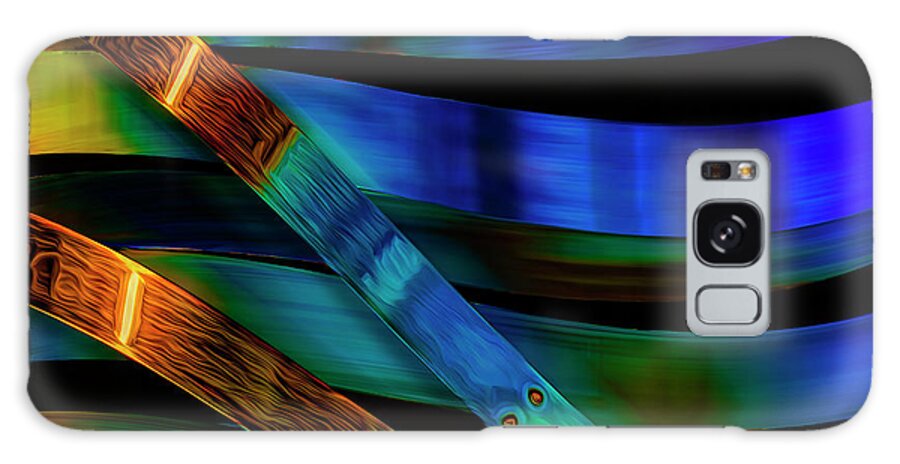 Photography Galaxy Case featuring the photograph Metal Abstract by Paul Wear