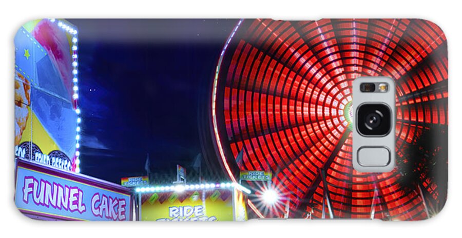 Broward County Fair Galaxy Case featuring the photograph Midway Nights by Mark Andrew Thomas