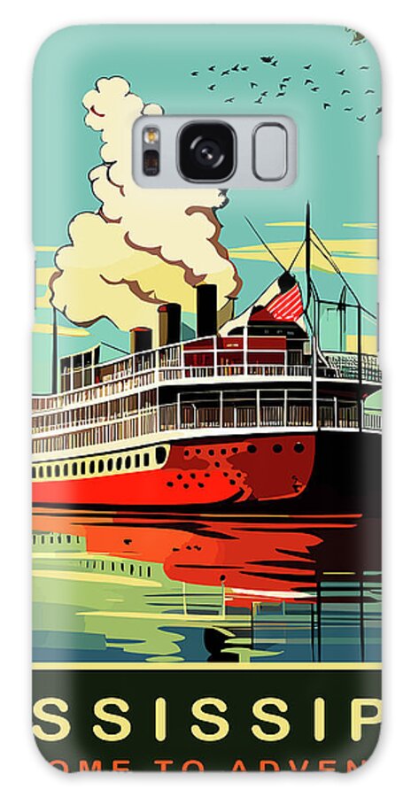 Mississippi Galaxy Case featuring the digital art Mississippi River by Long Shot