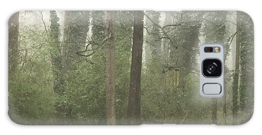Woods Galaxy Case featuring the photograph Misty Woods 5 by J Hale Turner