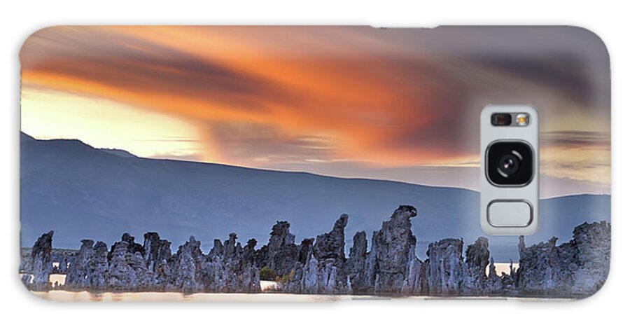 Sunset Galaxy Case featuring the photograph Mono Lake 26 by JustJeffAz Photography