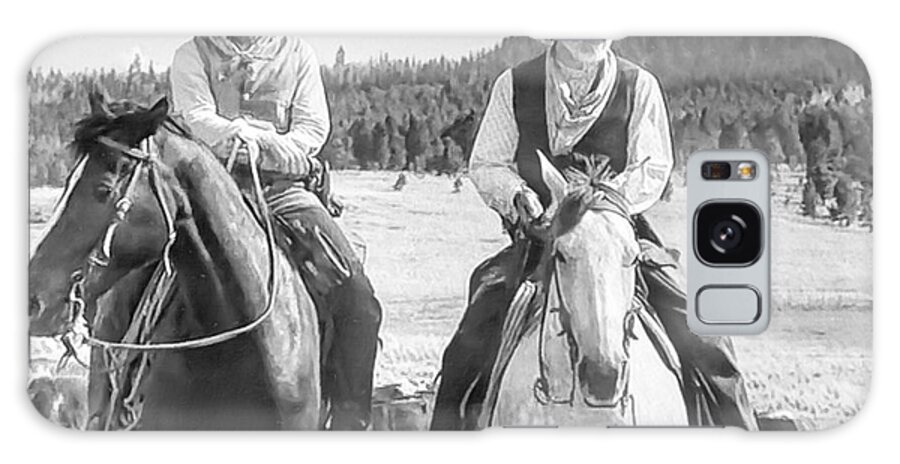 Lonesome Dove Galaxy Case featuring the photograph Montana - A Cowboys Paradise by Donna Kennedy