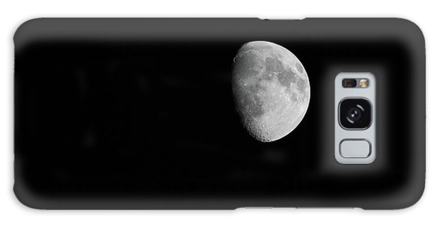 Moon Galaxy Case featuring the photograph Moon of the night by Jim Whitley