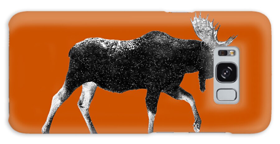 Moose Galaxy Case featuring the photograph Moose Shirt Design by Max Waugh