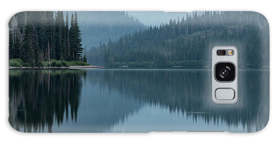 Glacier National Park Galaxy Case featuring the photograph Morning Layers by Kelly VanDellen