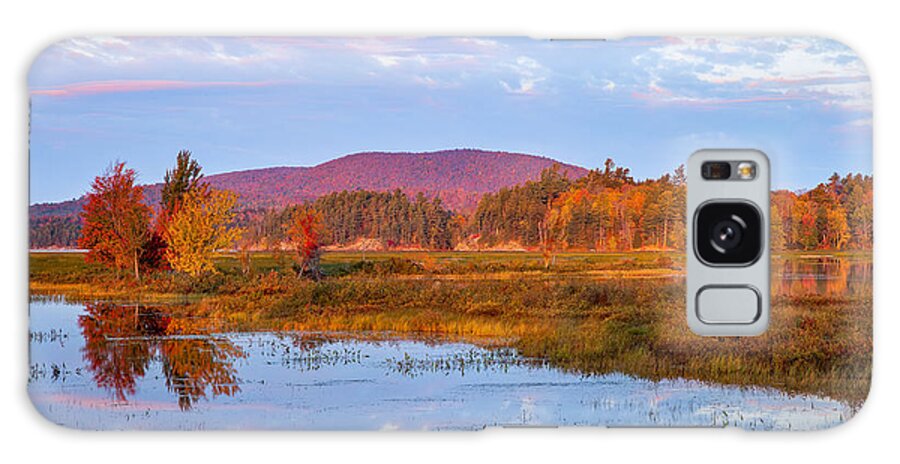 Adk Galaxy Case featuring the photograph Morning Light on Raquette Pond by Rod Best