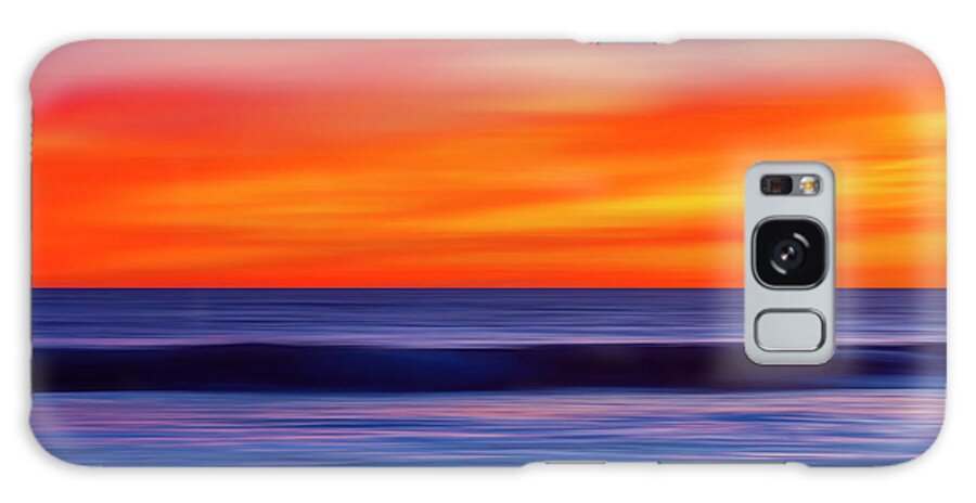 Pan Blur Galaxy Case featuring the photograph Motion of the Ocean by Rich Cruse