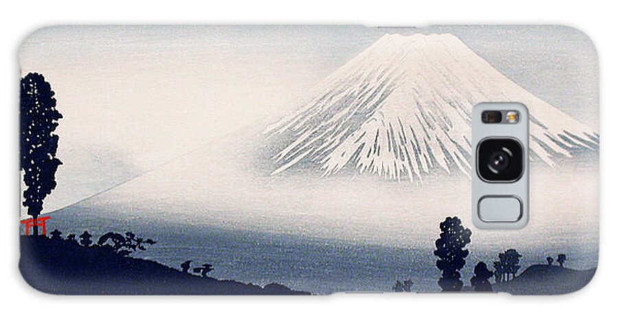 Japan Galaxy Case featuring the painting Mount Fuji by Hiroaki Takahashi