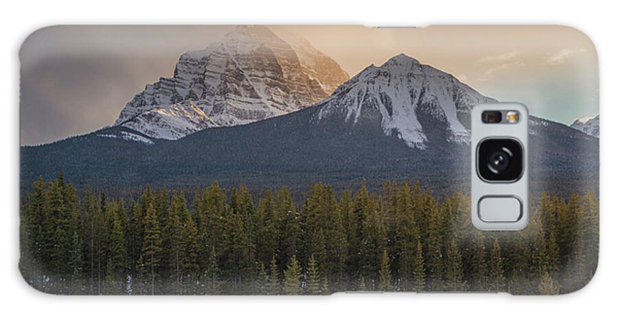 Mountain Galaxy Case featuring the photograph Mount Temple by Martin Pedersen