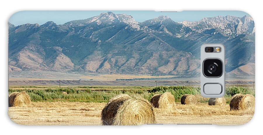 Elko Galaxy Case featuring the photograph Mountain Bales by Todd Klassy