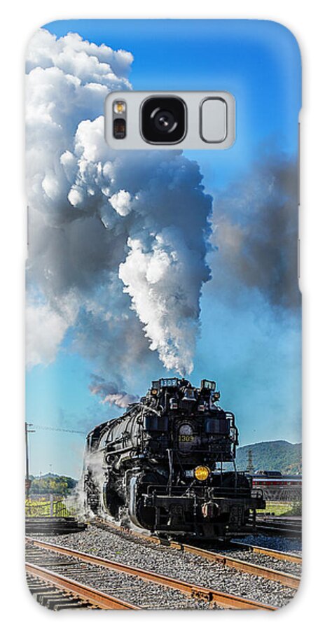 Steam Engine Galaxy Case featuring the photograph Mountain Thunder by Dale R Carlson