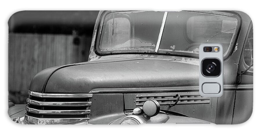 Vintage Car Galaxy Case featuring the photograph My Grandfather's old truck by Edward Fielding