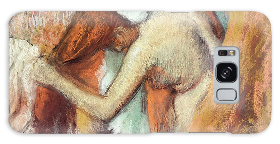 Edgar Degas Galaxy Case featuring the painting Naked lady by Art Dozen