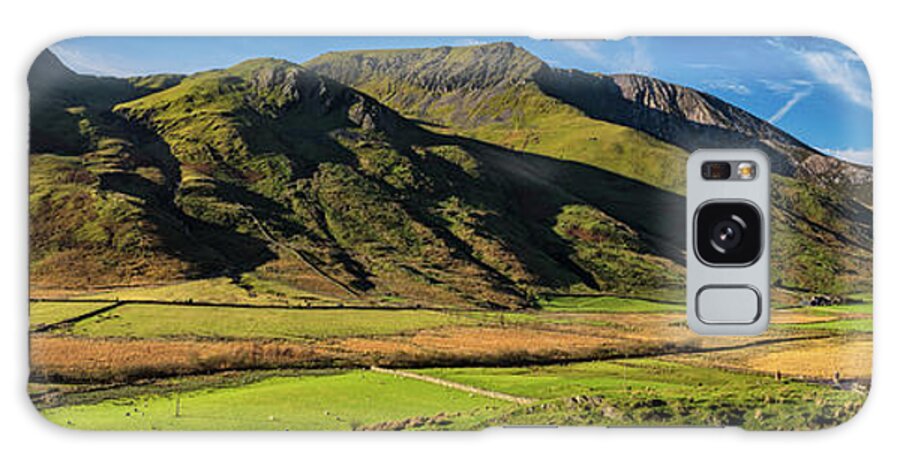 Nant Ffrancon Galaxy Case featuring the photograph Nant Ffrancon Pass Snowdonia Wales by Adrian Evans