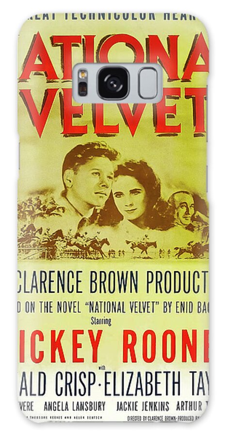 National Velvet Galaxy Case featuring the photograph National Velvet, 1944 by Vintage Hollywood Archive