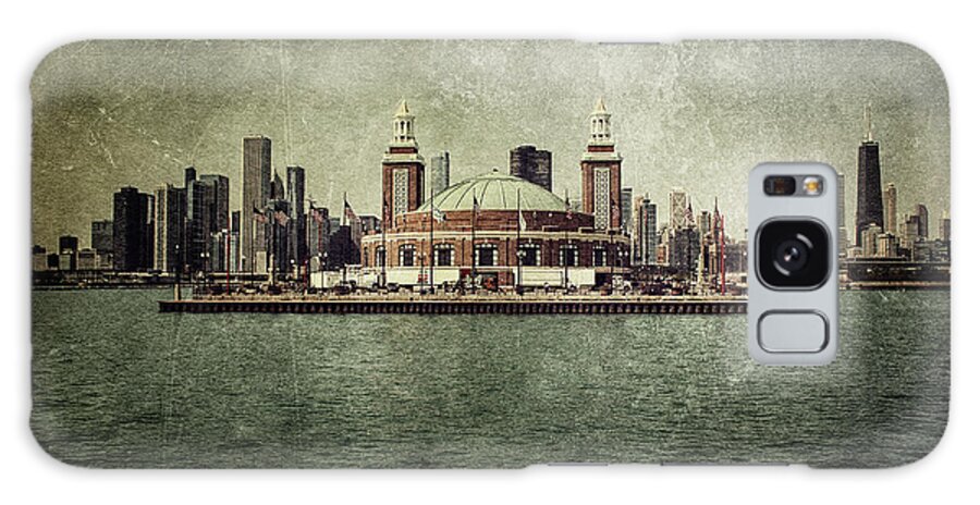 Chicago Galaxy S8 Case featuring the photograph Navy Pier by Andrew Paranavitana