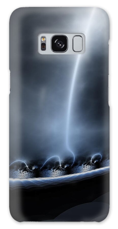 Vic Eberly Galaxy Case featuring the digital art Night Light by Vic Eberly