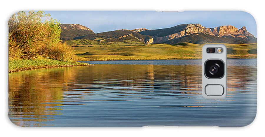 Montana Galaxy Case featuring the photograph Nilan Reservoir by Jack Bell