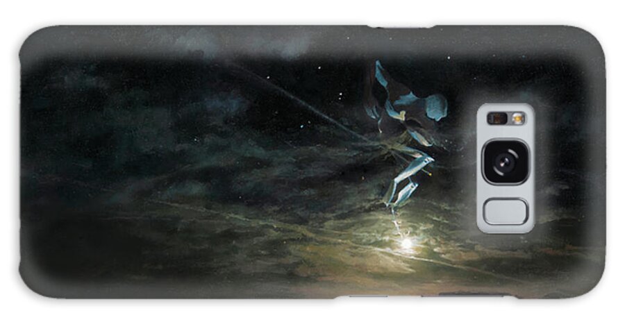 Nocturne Galaxy Case featuring the painting Nocturne by Guy Kinnear
