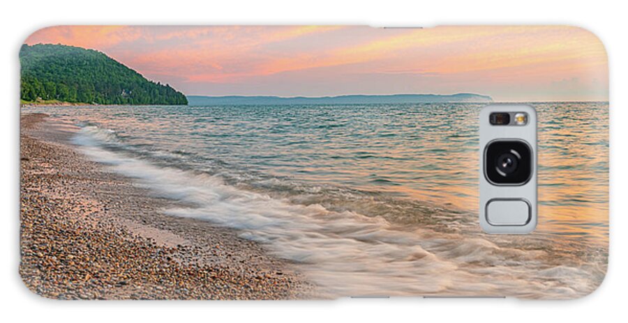 America Galaxy Case featuring the photograph Northern Michigan Summer Sunset by Erin K Images