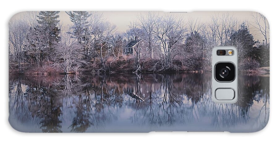 November In New England Galaxy Case featuring the photograph November in New England by Christina McGoran