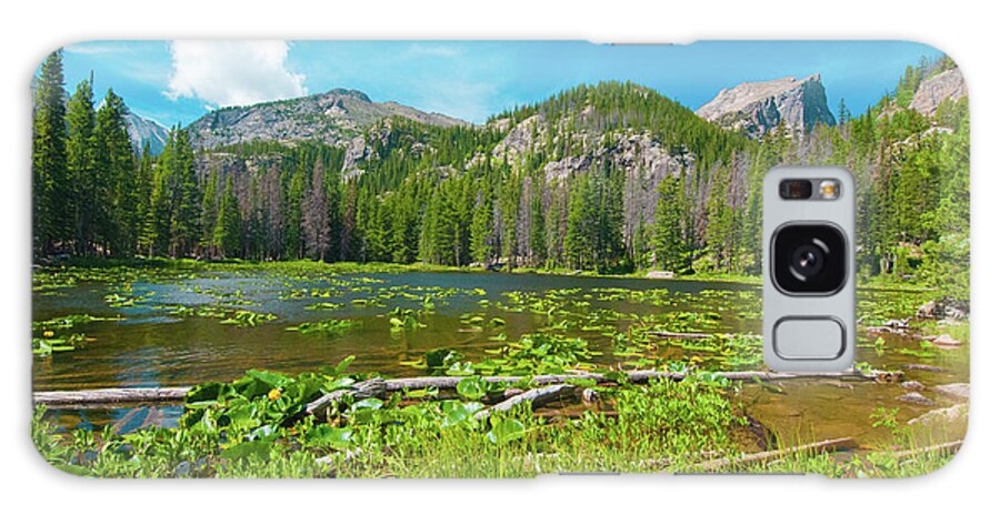Nymph Lake Galaxy Case featuring the photograph Nymph Lake, Rocky Mountain National Park, Colorado, USA, North America by Tom Potter