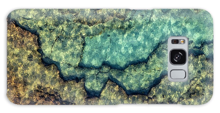 Hawaii Galaxy Case featuring the photograph Ocean Aerial Abstract - Four by Christopher Johnson