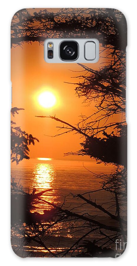 Ocean Galaxy Case featuring the photograph Ocean Sunset by Julie Rauscher