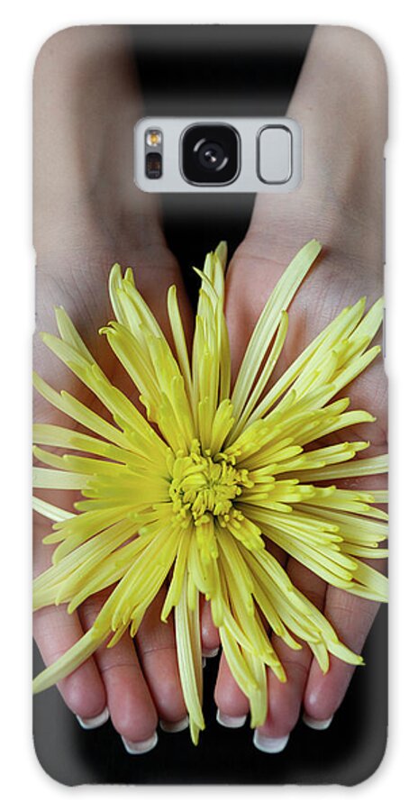 Yoga Galaxy Case featuring the photograph Offering by Marian Tagliarino