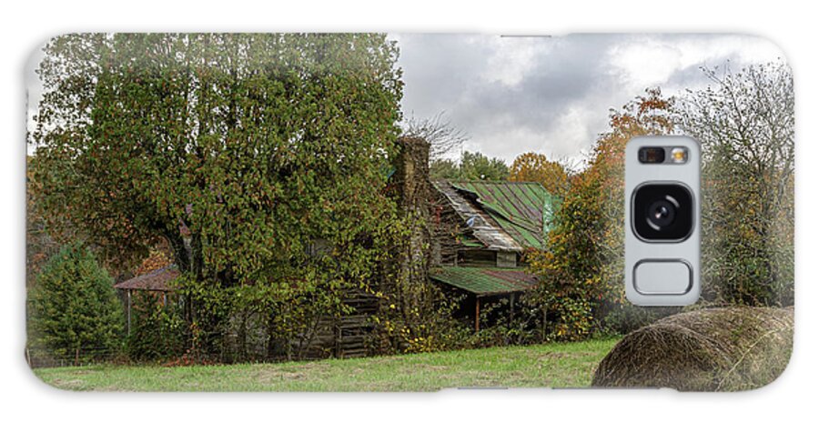 Farm House Galaxy Case featuring the photograph Oh, The Stories This House Could Tell by Steve Templeton