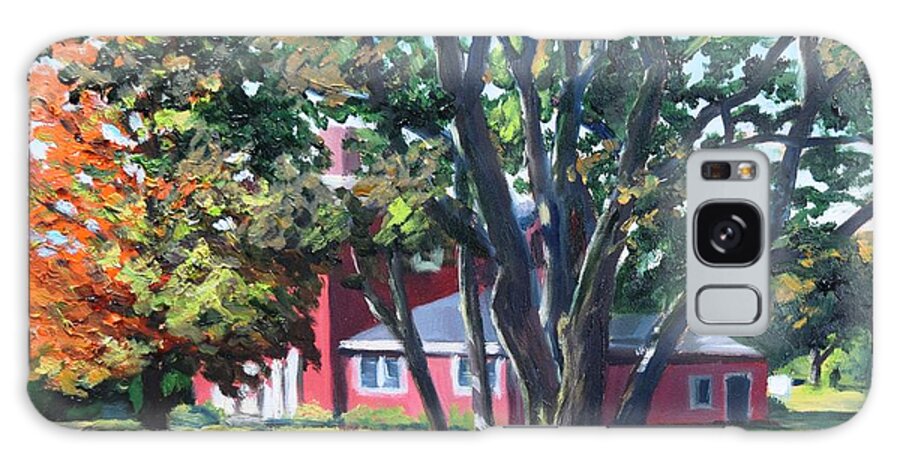 Rockport Galaxy Case featuring the painting Old Farm Inn, Rockport, MA by Eileen Patten Oliver