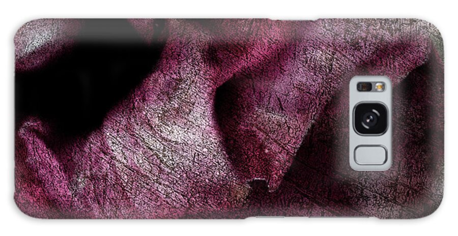 Red Rose Galaxy Case featuring the photograph Old flower by Al Fio Bonina