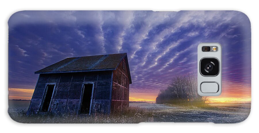 Landscape Galaxy Case featuring the photograph Old Wooden Building by Dan Jurak