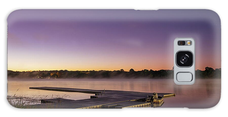 Sunrise Galaxy Case featuring the photograph On Lavender Pond by John Kirkland