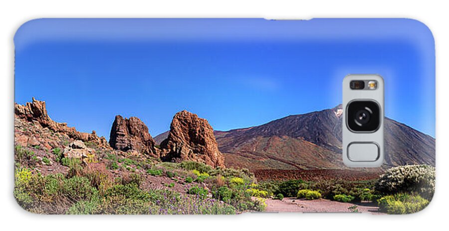 Mountains Galaxy Case featuring the photograph On the way to Mount Teide by Sun Travels