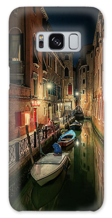 Night Galaxy Case featuring the photograph One night in Venice by The P