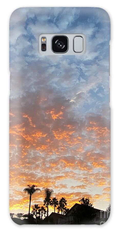 California Galaxy Case featuring the photograph Orange County August Sunset by Brian Watt