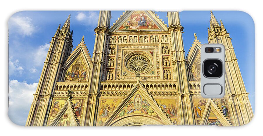 Orvieto Galaxy Case featuring the photograph Orvieto Cathedral by Fabiano Di Paolo