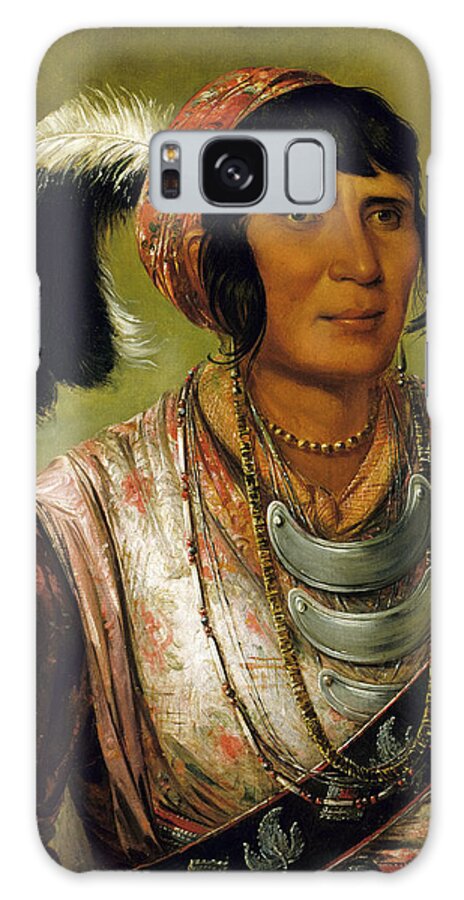 George Catlin Galaxy Case featuring the painting Os-ce-o-la, The Black Drink, a Warrior of Great Distinction by George Catlin