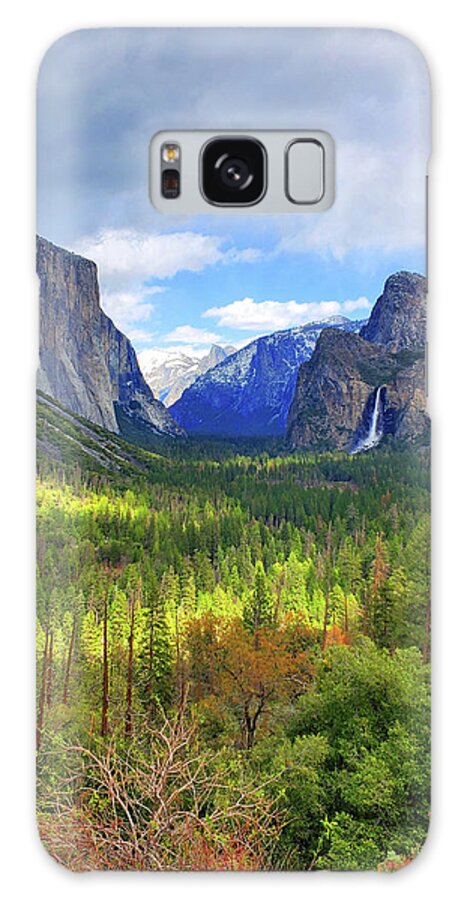 Yosemite Galaxy Case featuring the photograph Overcast Yosemite Valley by Eric Forster