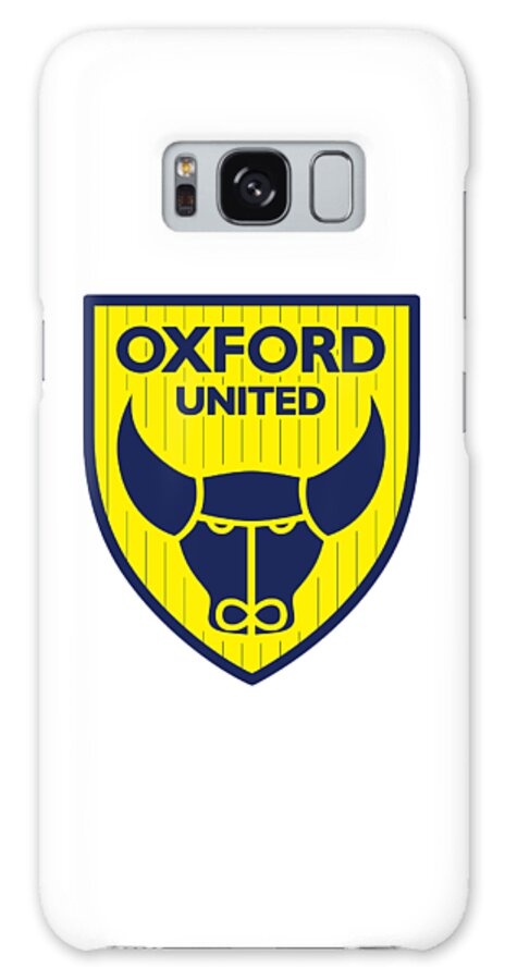 Oxford United Galaxy Case featuring the digital art Oxford-United-FC by Marjory Kassulke V