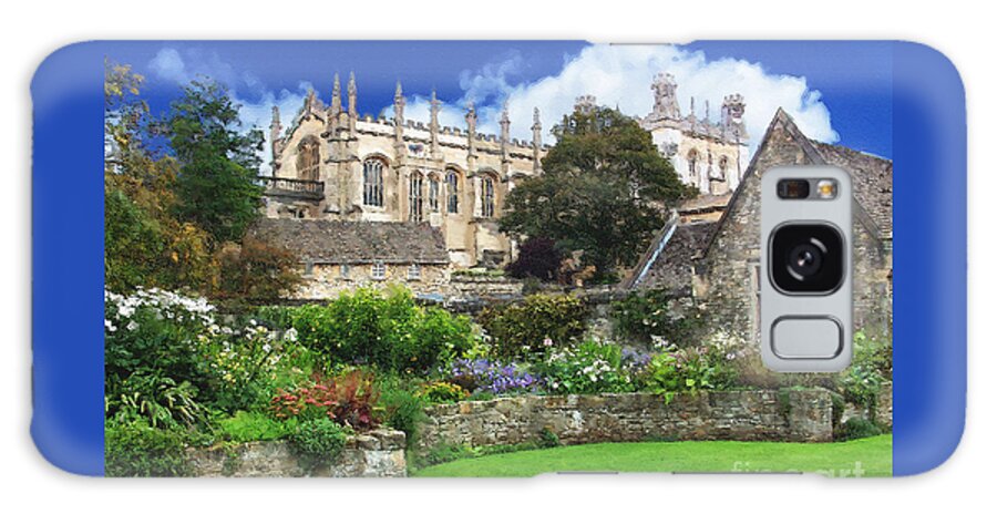 Oxford University Galaxy Case featuring the photograph Oxford University Christ Church Memorial Garden by Brian Watt