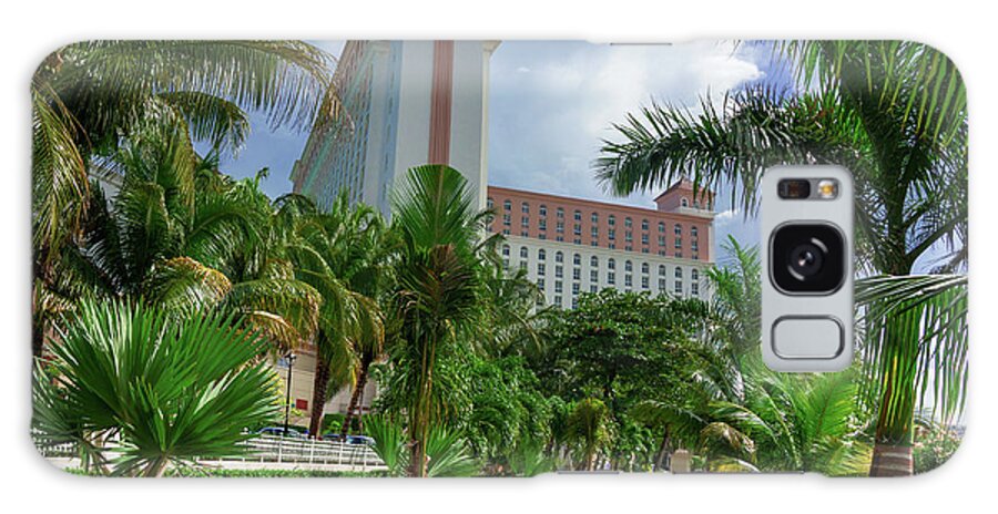 Mexico Galaxy Case featuring the photograph Palms at the Riu Cancun by Sun Travels
