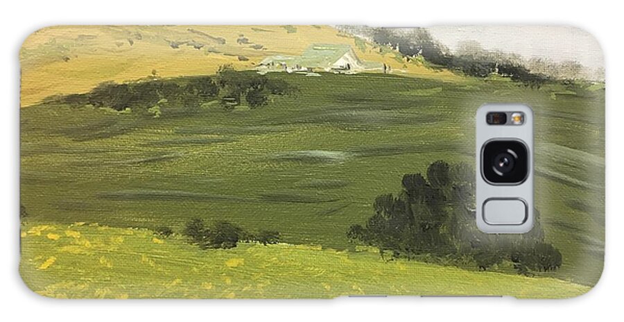 California Galaxy Case featuring the painting Palo Corona by Debora Sanders